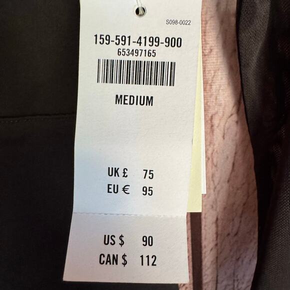 Abercrombie & Fitch Dress Black Mesh Long Sleeve Bodycon Mini Medium Versatile - Picture 7 of 8